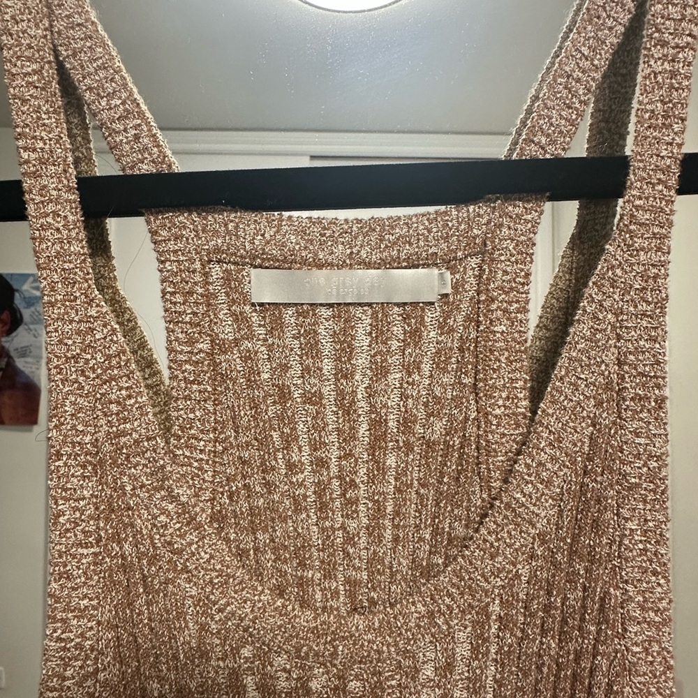 Dani Tank Dress in Falafel - Picture 3 of 3